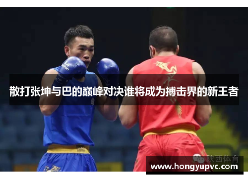 散打张坤与巴的巅峰对决谁将成为搏击界的新王者